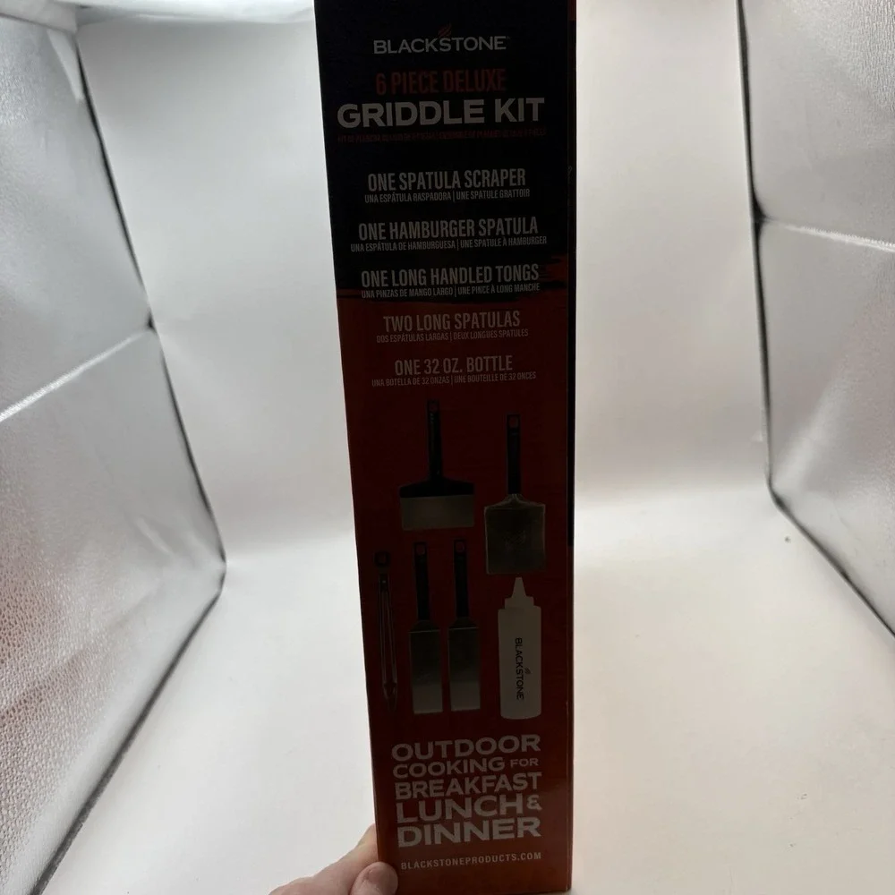 Blackstone 6 Piece Deluxe Griddle kit New!